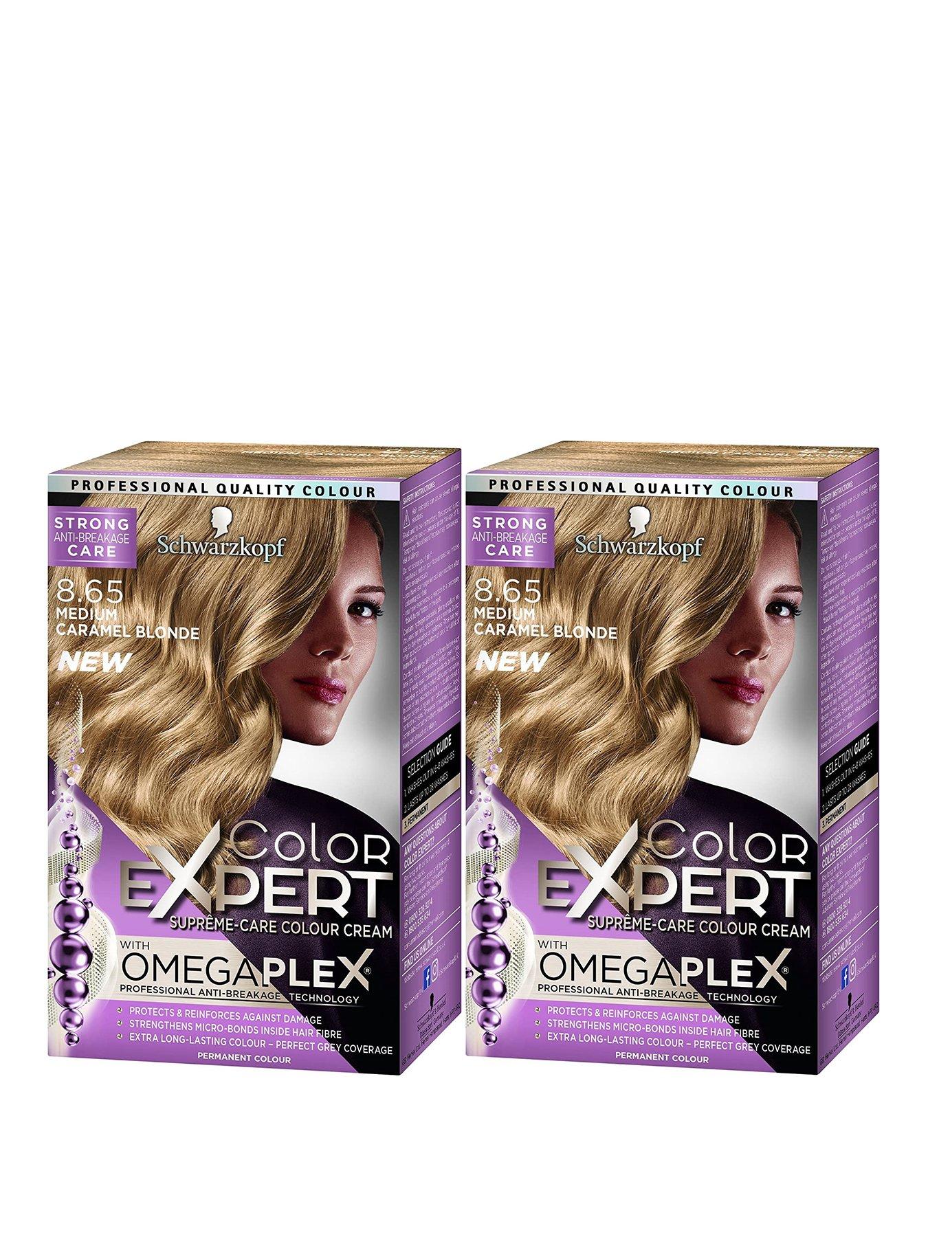 Schwarzkopf Schwarzkopf Colour Expert Hair Dye Medium Caramel Blonde Duo Very Co Uk