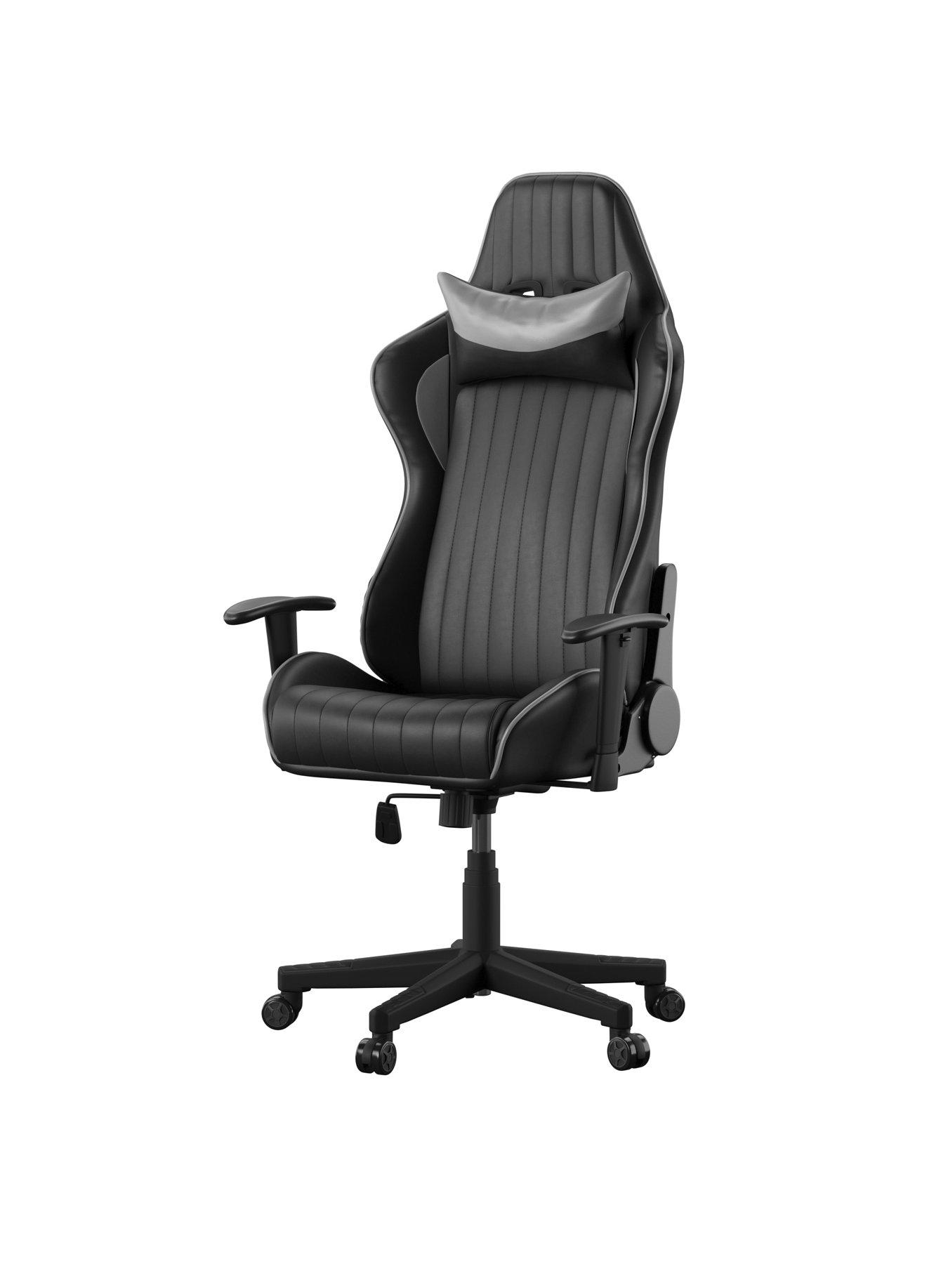 Alphason Senna Office Chair- Black/grey