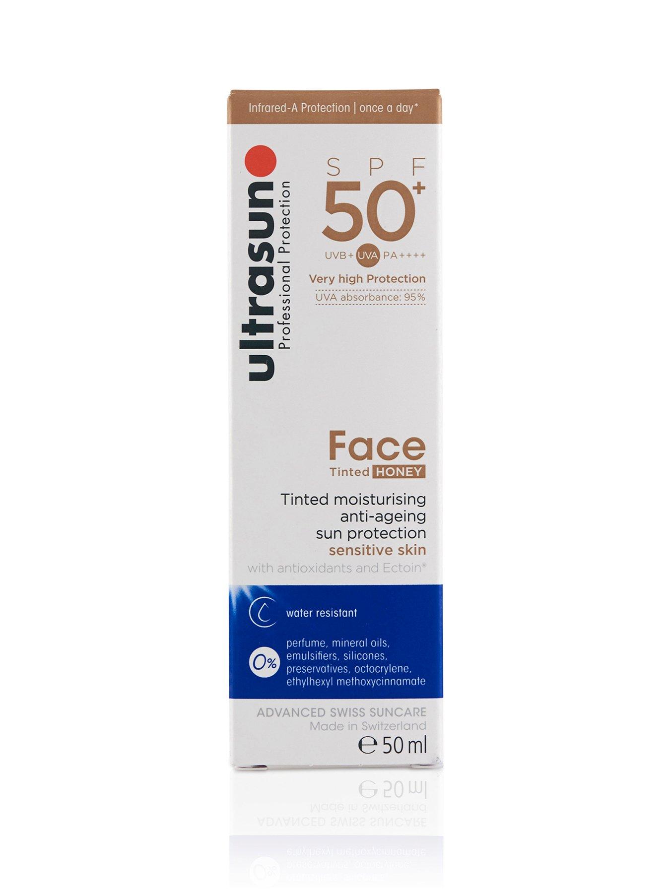 ultrasun Tinted Face SPF50+ Honey 50ml very.co.uk