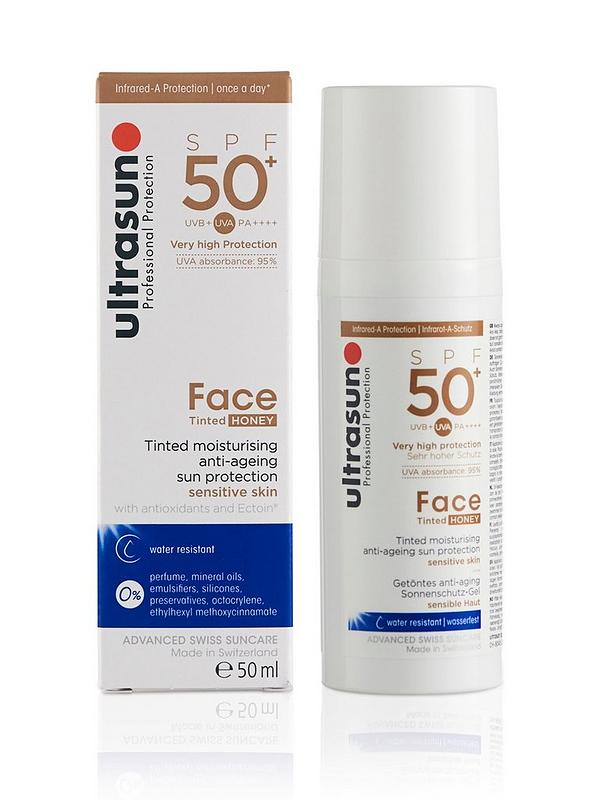 Image 3 of 3 of ultrasun Tinted Face SPF50+ Honey 50ml