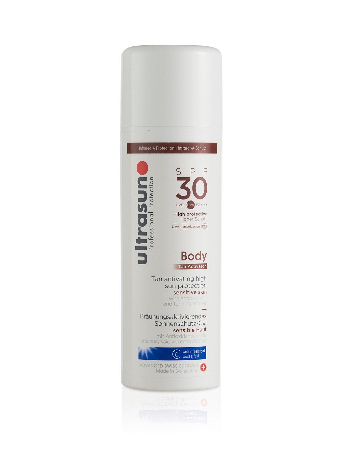 Image 1 of 3 of ultrasun Sensitive Body Tan Activator SPF30 150ml