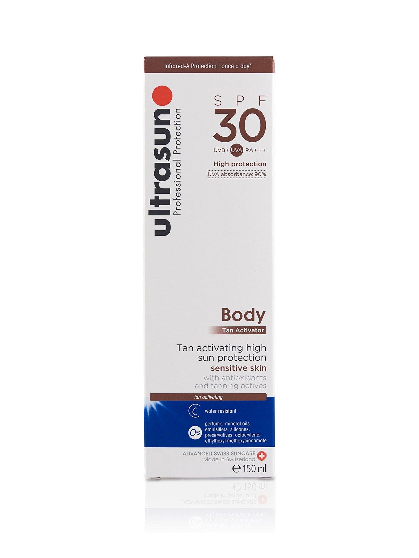 Image 2 of 3 of ultrasun Sensitive Body Tan Activator SPF30 150ml