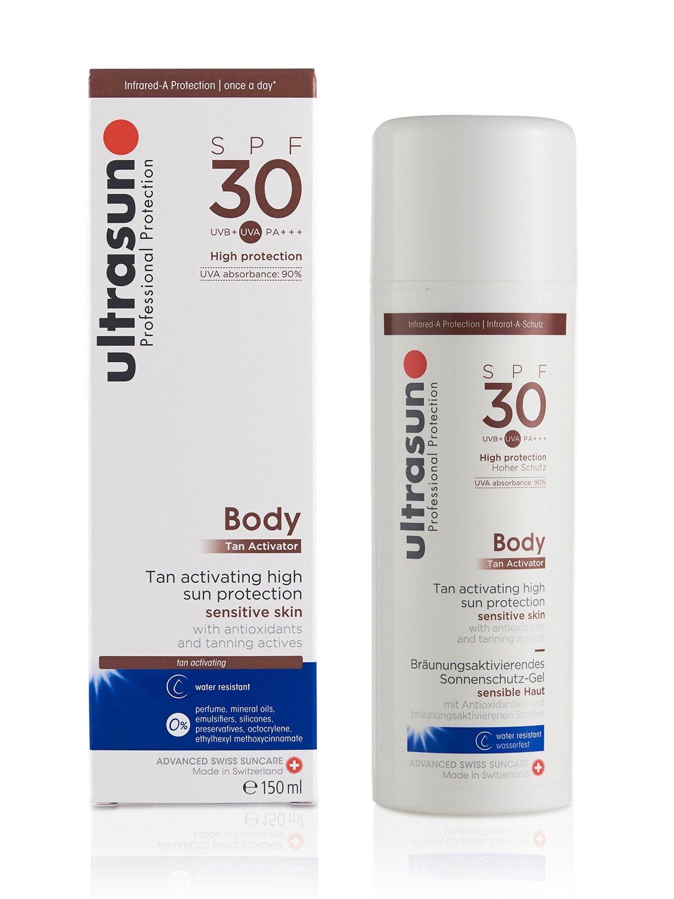 Image 3 of 3 of ultrasun Sensitive Body Tan Activator SPF30 150ml