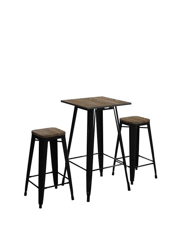 Fusion Bar Table 2 Stools Very Co Uk, Cool Bar Tables And Stools