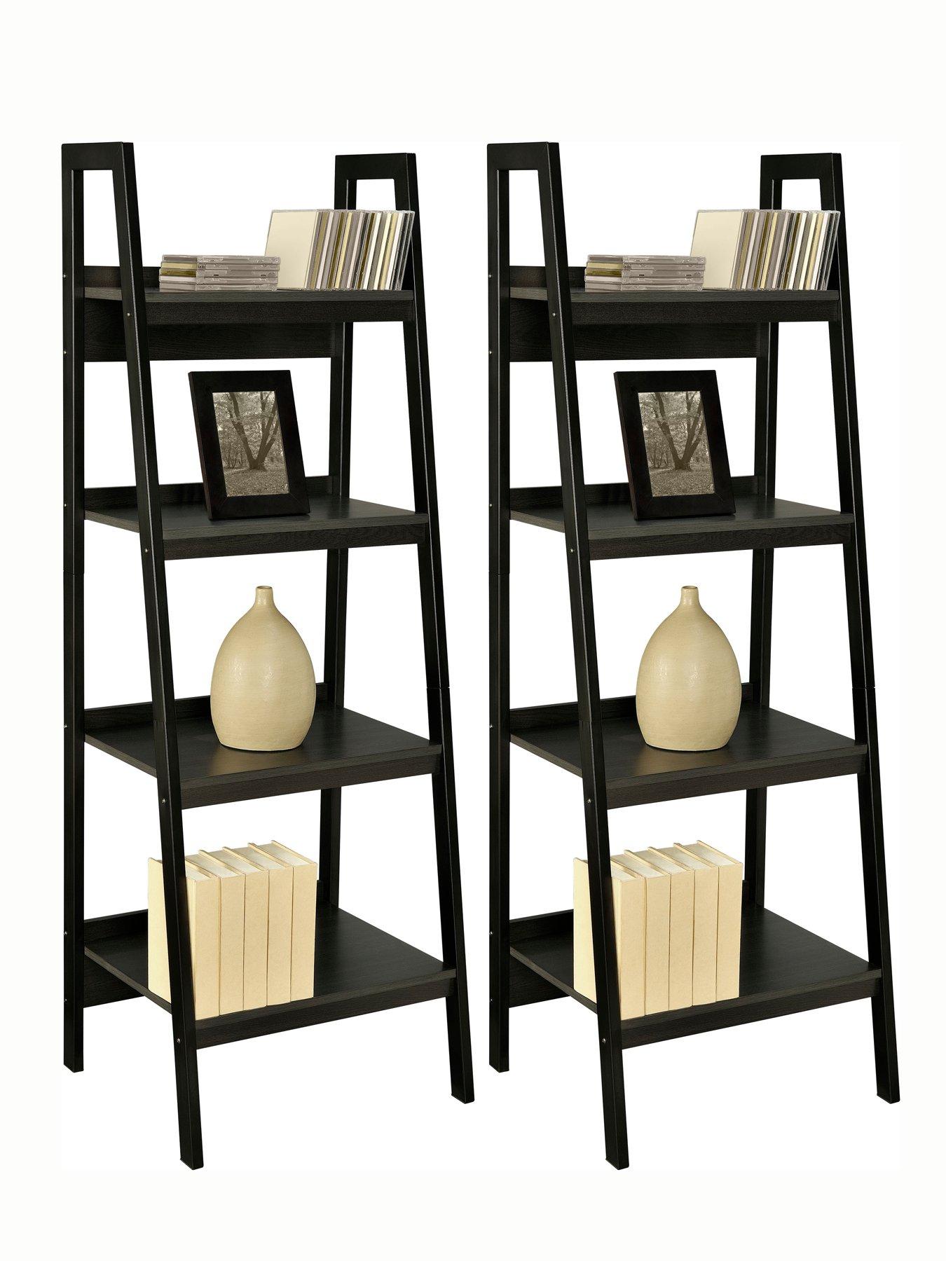 Image 4 of 4 of Dorel Home Set of 2&nbsp;Lawrence Ladder Bookcases