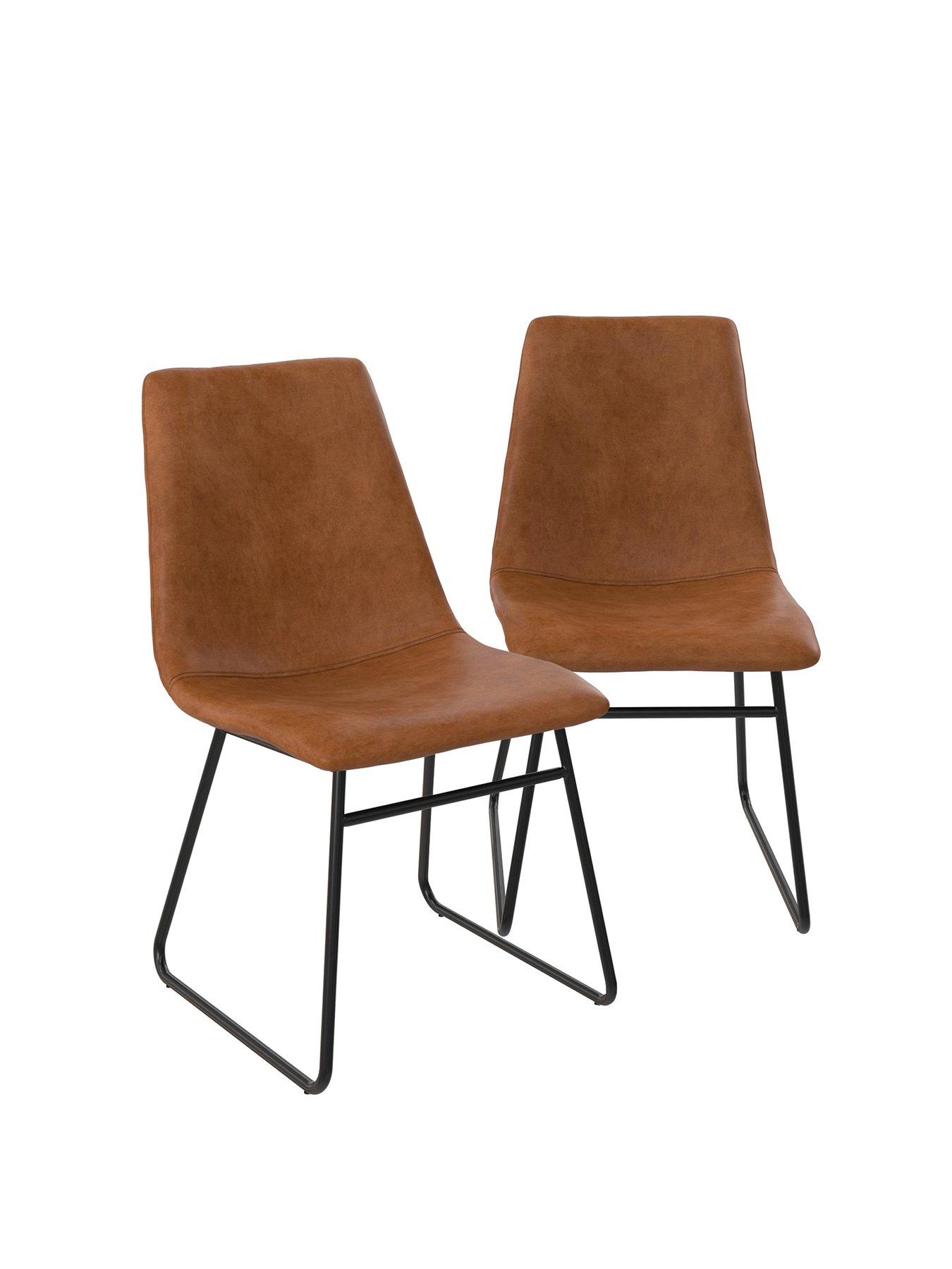 bowden faux leather chair
