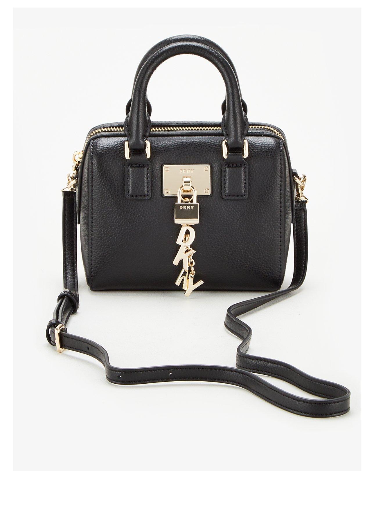 black mini satchel