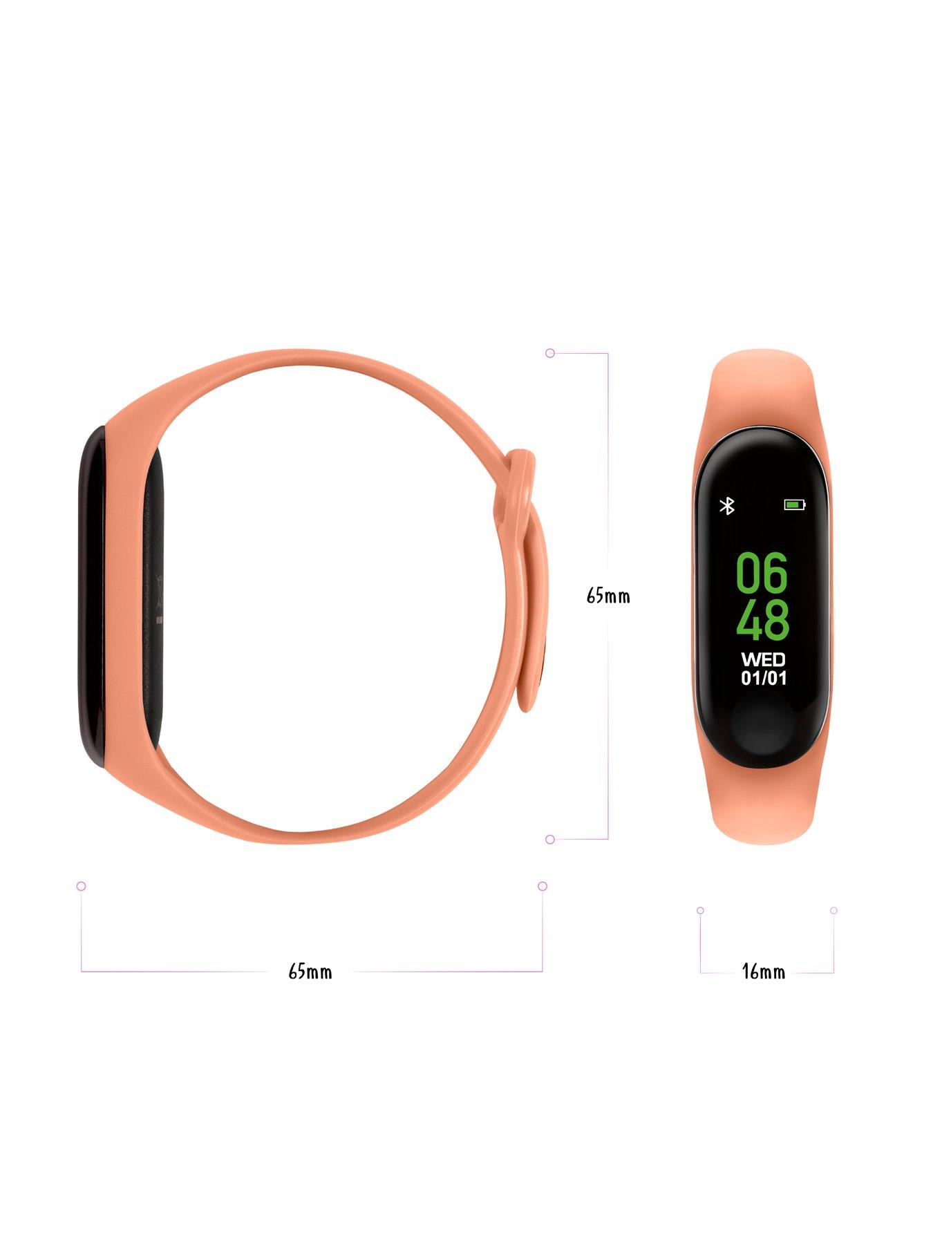 Jewellery & watches Activity Tracker Kids Watch Digital Dial Pink Silicone Strap