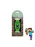  image of minecraft-digital-dial-green-silicone-strap-kids-watch