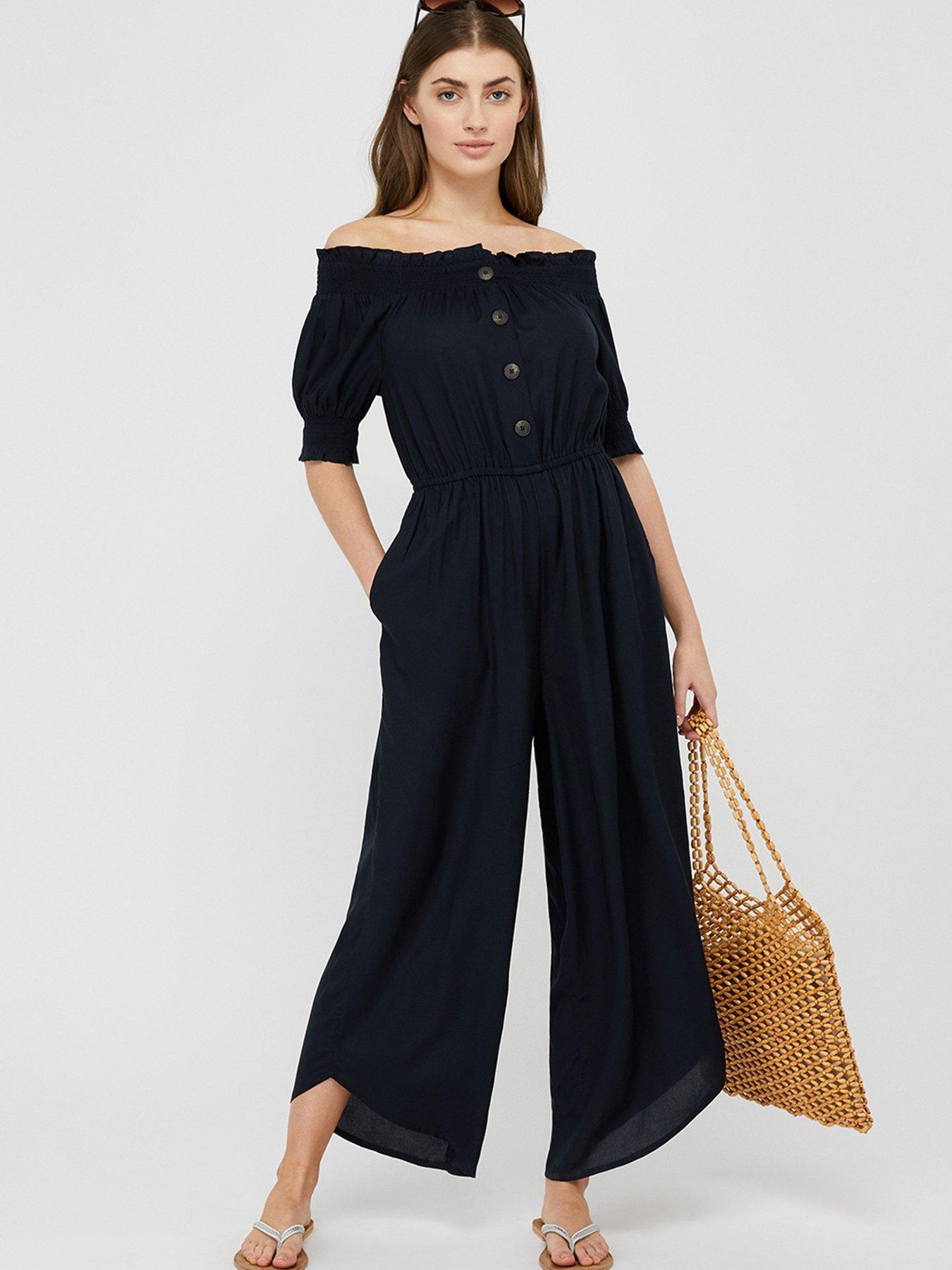 monsoon navy jumpsuit