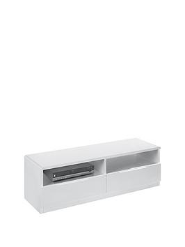 Product photograph of Julian Bowen Manhattan 2 Drawer Media Unit from very.co.uk