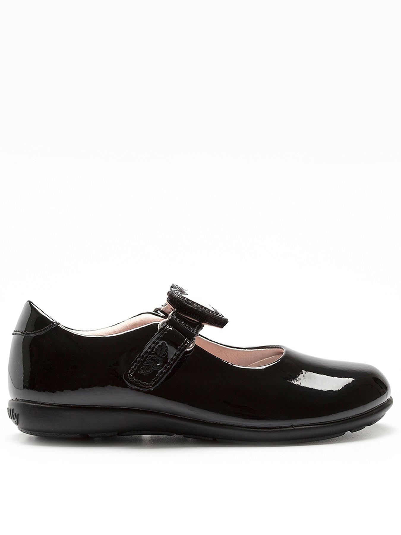 Clarks dolly heart cheap shoes black