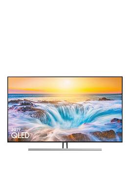 Samsung QE55Q85R (2019) QLED HDR 1500 4K Ultra HD Smart TV, 55 with TVPlus/Freesat HD & Apple TV App, Carbon Silver