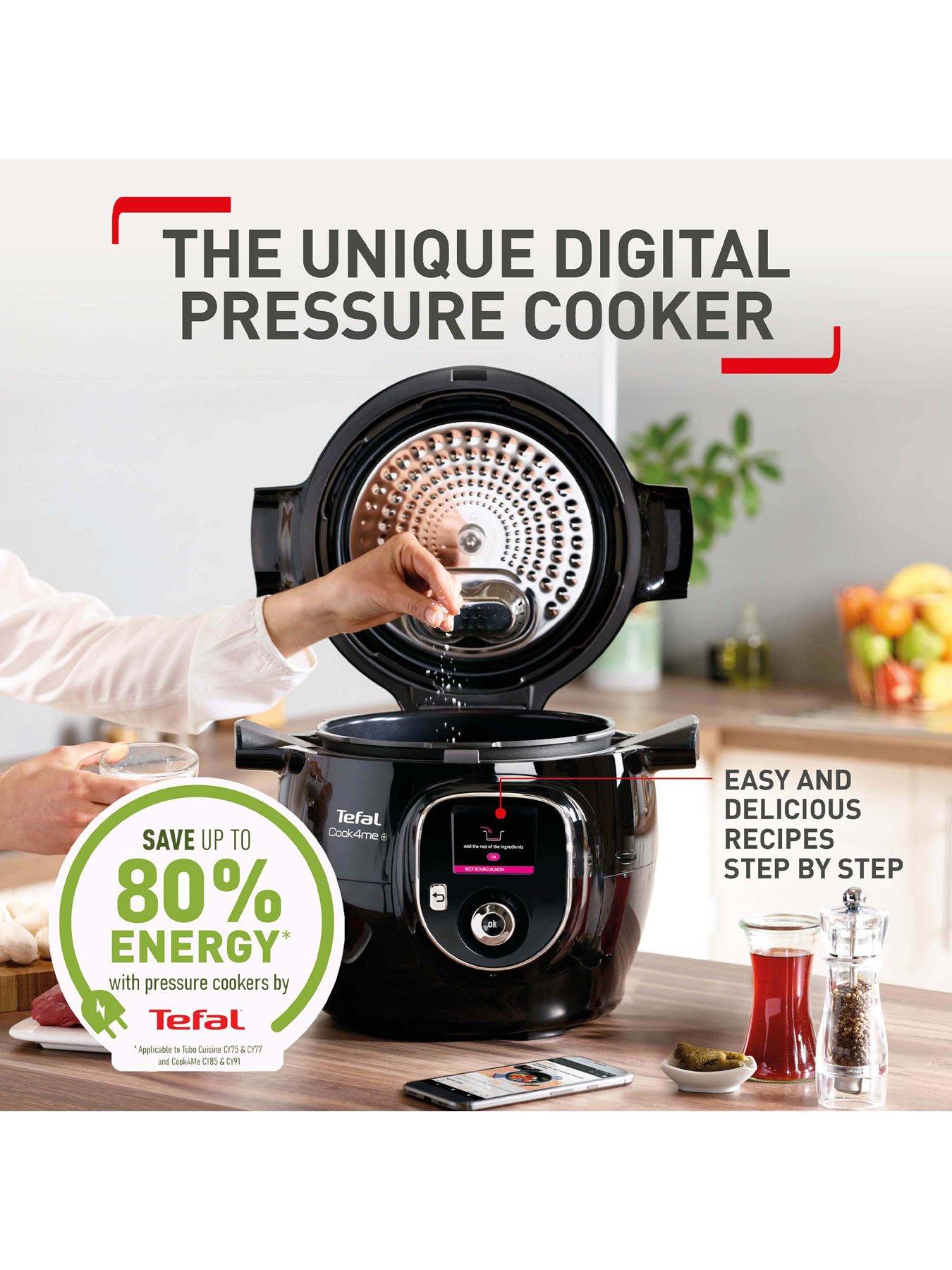 Tefal Cook4Me+ Pressure Cooker 6 portions 6-Litres, CY851840