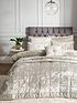  image of catherine-lansfield-crushed-velvet-bedspread-220x220-natural