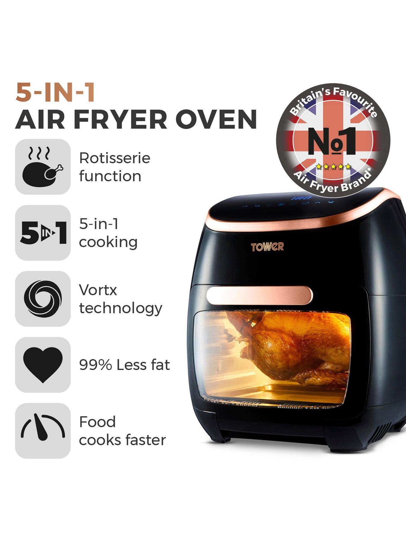 Tower vortx air fryer store 4.3 rose gold