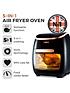  image of tower-xpress-pro-vortx-5-in-1-digital-air-fryer-oven-11l-black-and-rose-gold-t17039rgb