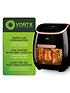  image of tower-nbspxpress-pro-vortx-5-in-1-digital-air-fryer-oven-11l-black-and-rose-gold-t17039rgb
