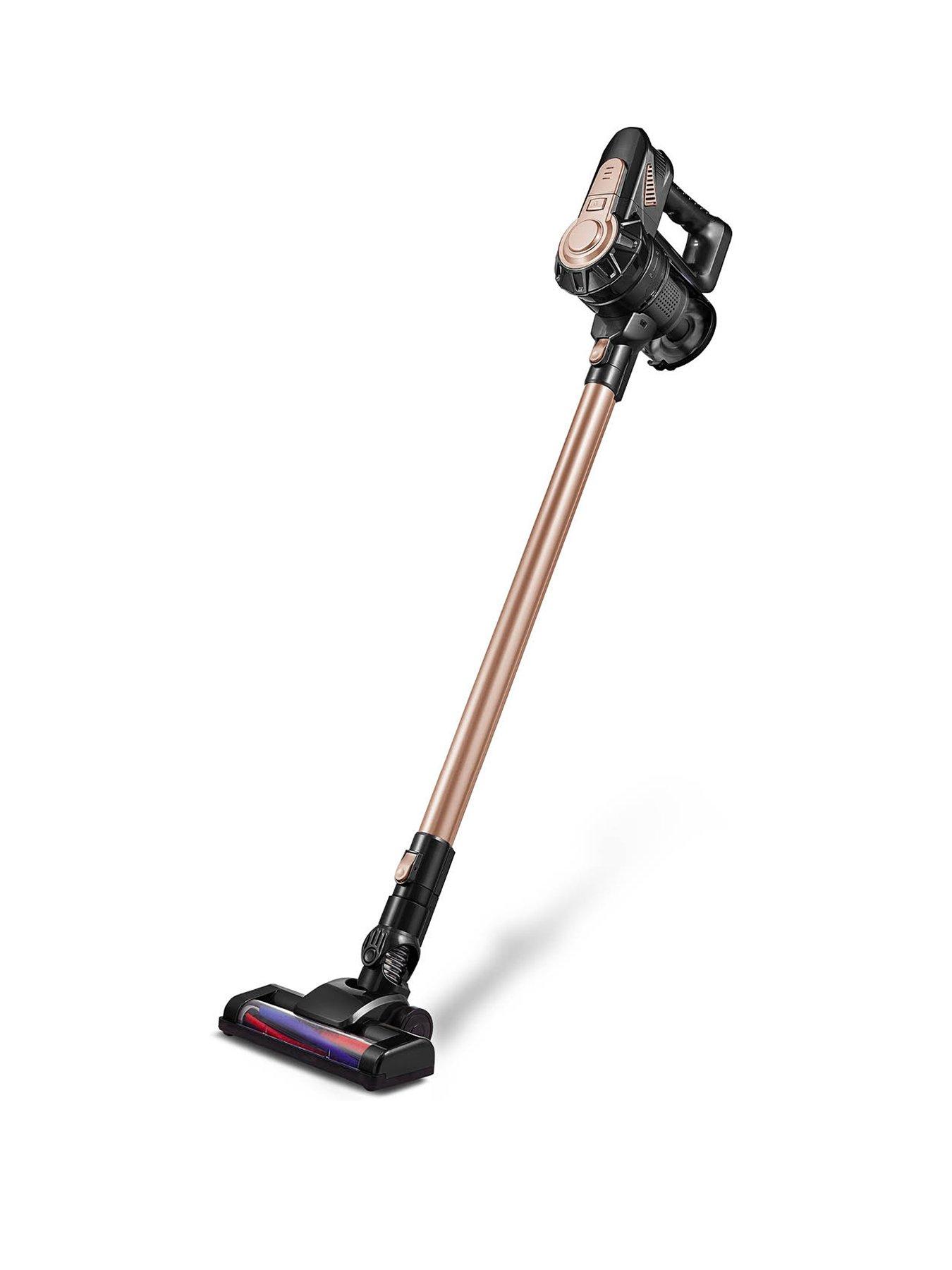 600 ml Capacity HEPA Filter Tower RVL30 Cordless Upright Vacuum Cleaner 120 W 3-in-1 45 Minute Runtime Rose Gold 22.2V Ultra Lightweight Portable