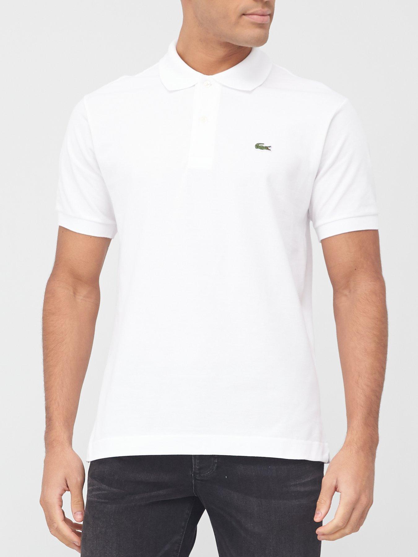 lacoste classic polo shirt white