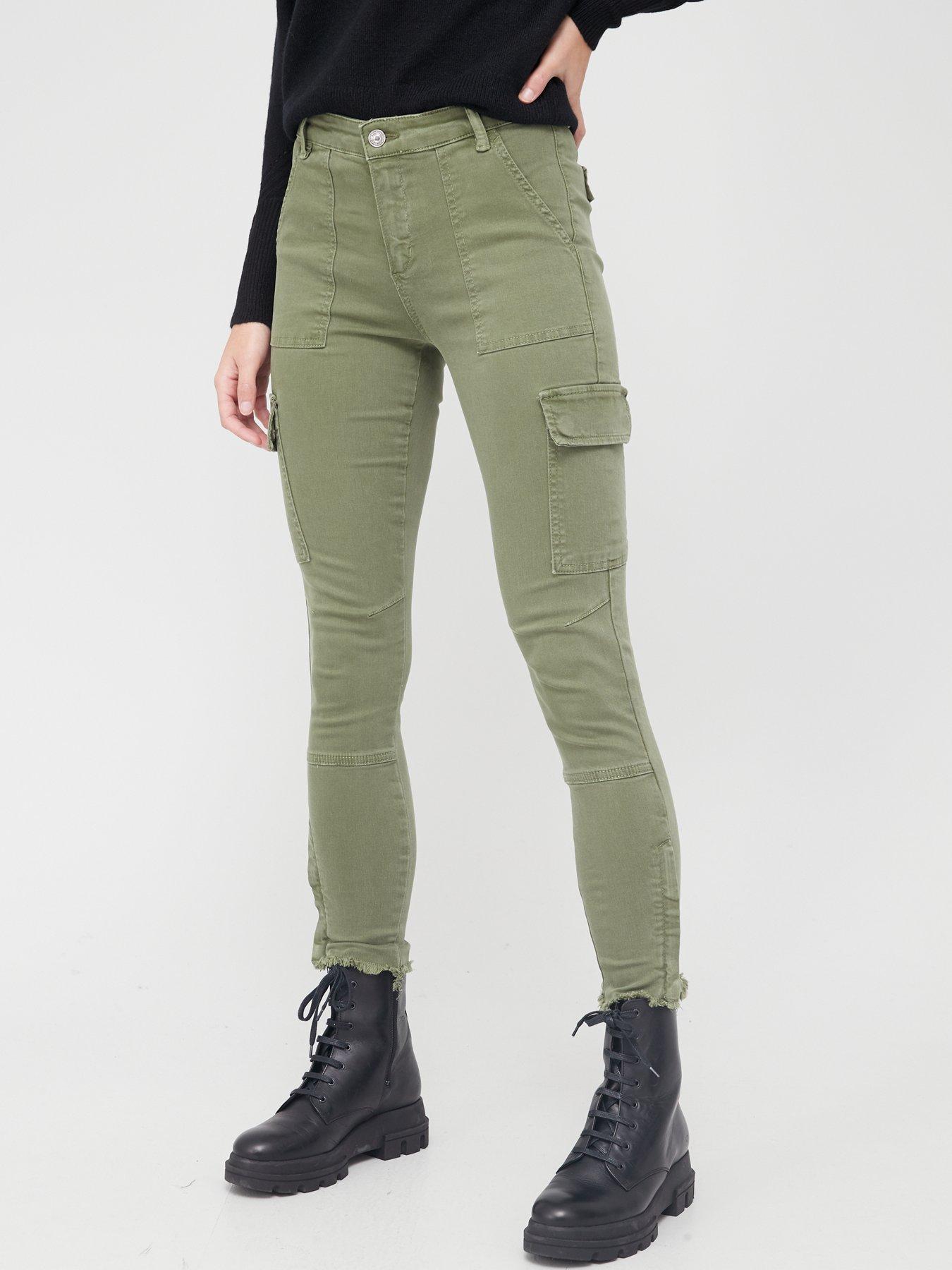 cargo skinny jeans