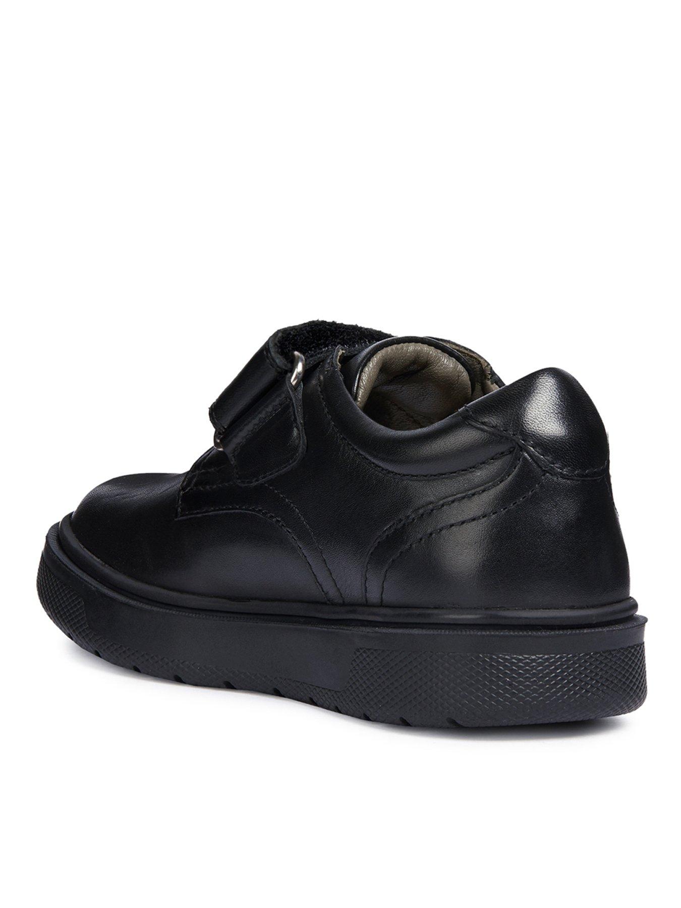 Image 2 of 6 of Geox Boys Riddock Strap School Shoe - Black