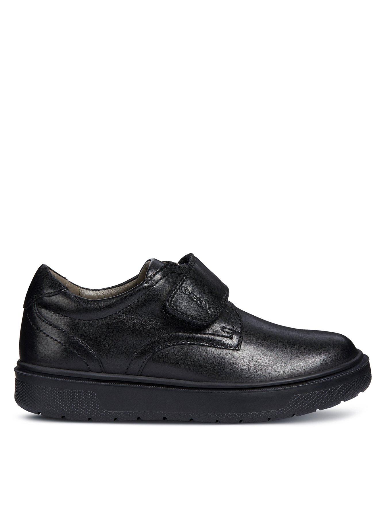 Image 3 of 6 of Geox Boys Riddock Strap School Shoe - Black