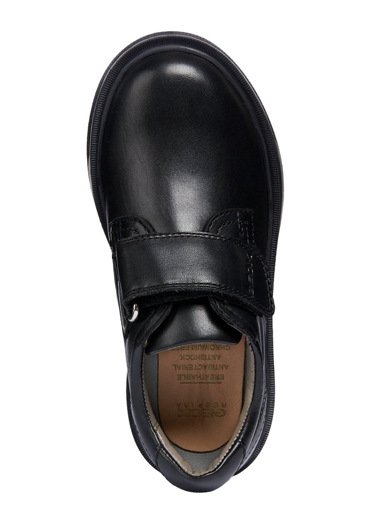 Image 4 of 6 of Geox Boys Riddock Strap School Shoe - Black