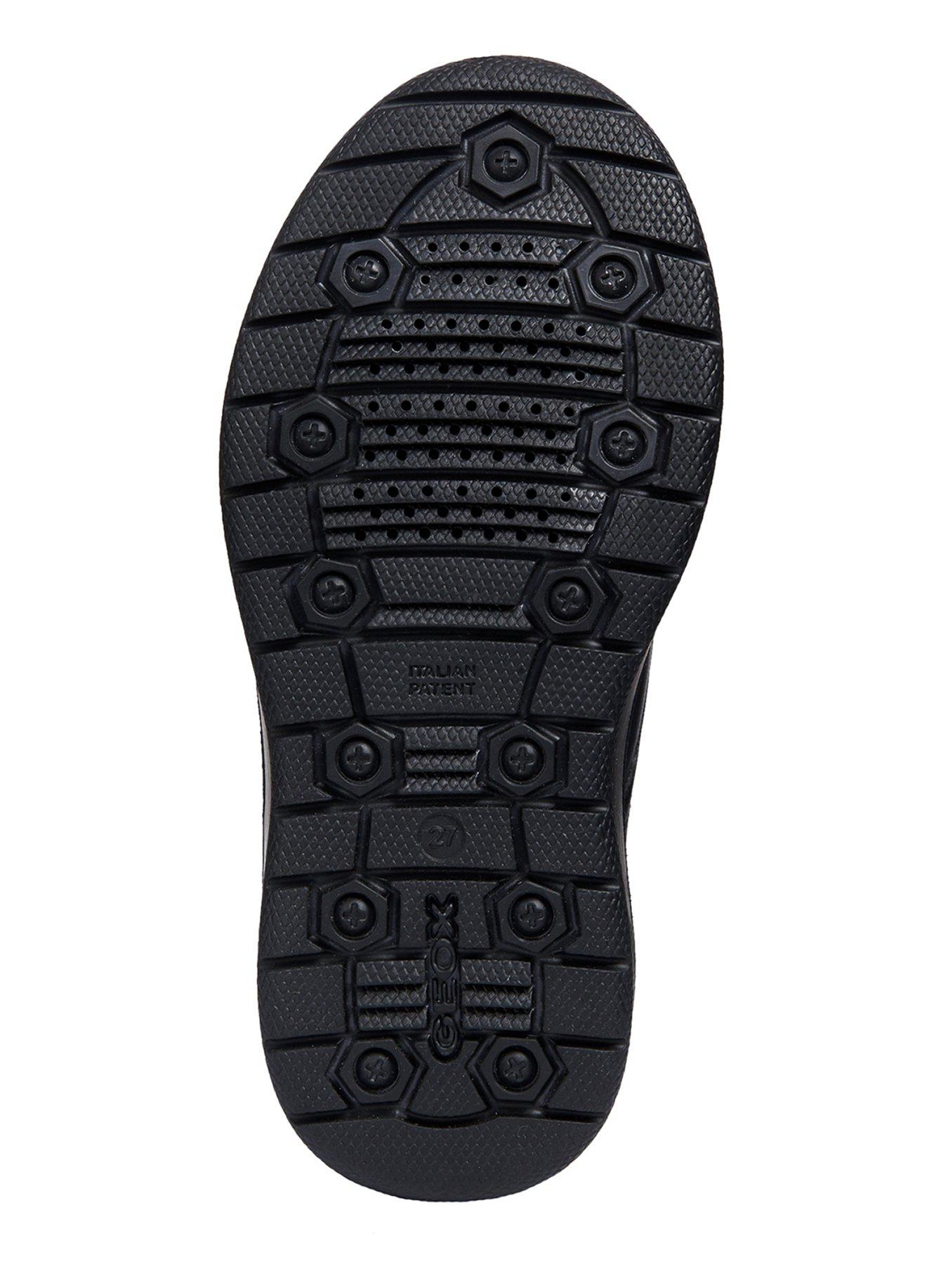 Image 5 of 6 of Geox Boys Riddock Strap School Shoe - Black