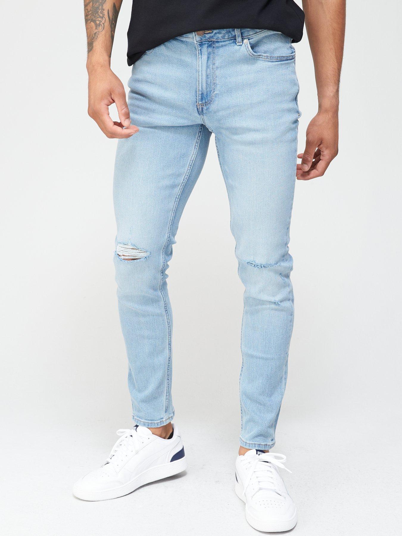 river island light blue jeans