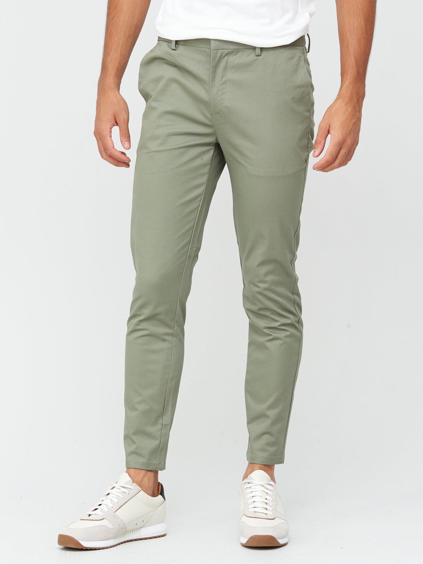 mens chino skinny pants
