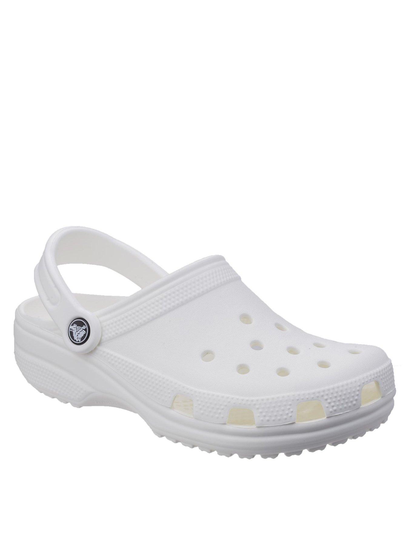 cheap crocs white