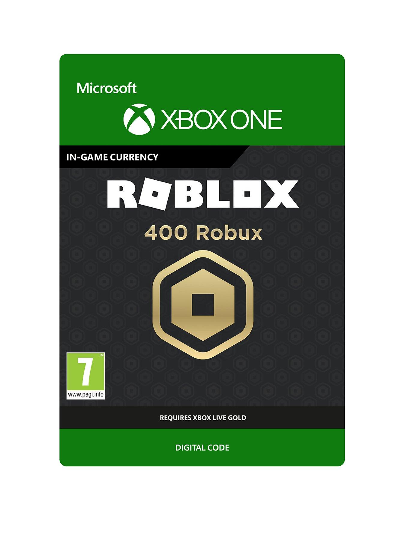 Xbox One 400 Robux For Xbox Digital Download Very Co Uk - 400 robux man