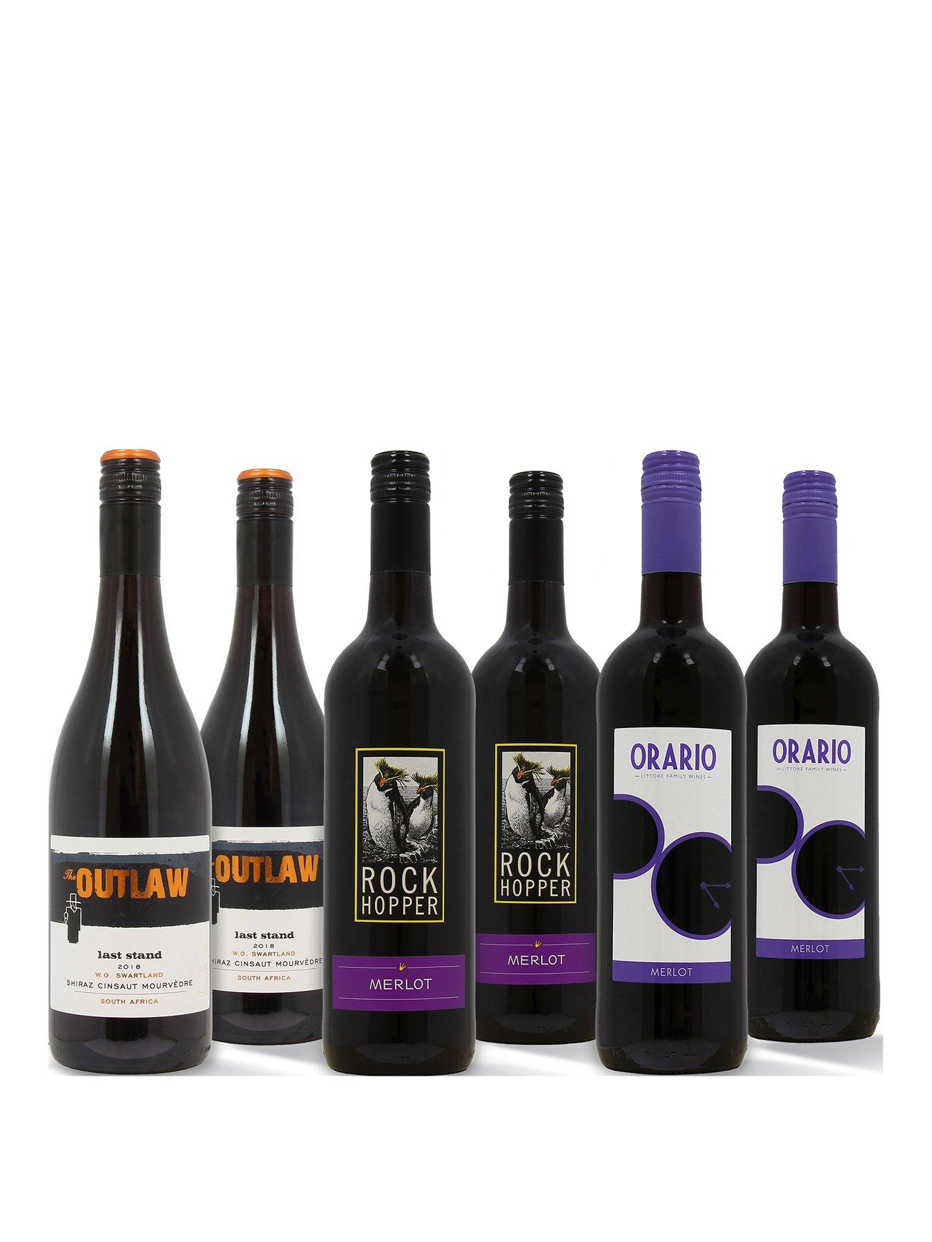 Product photograph of Mixed Case Of Red Wines from very.co.uk