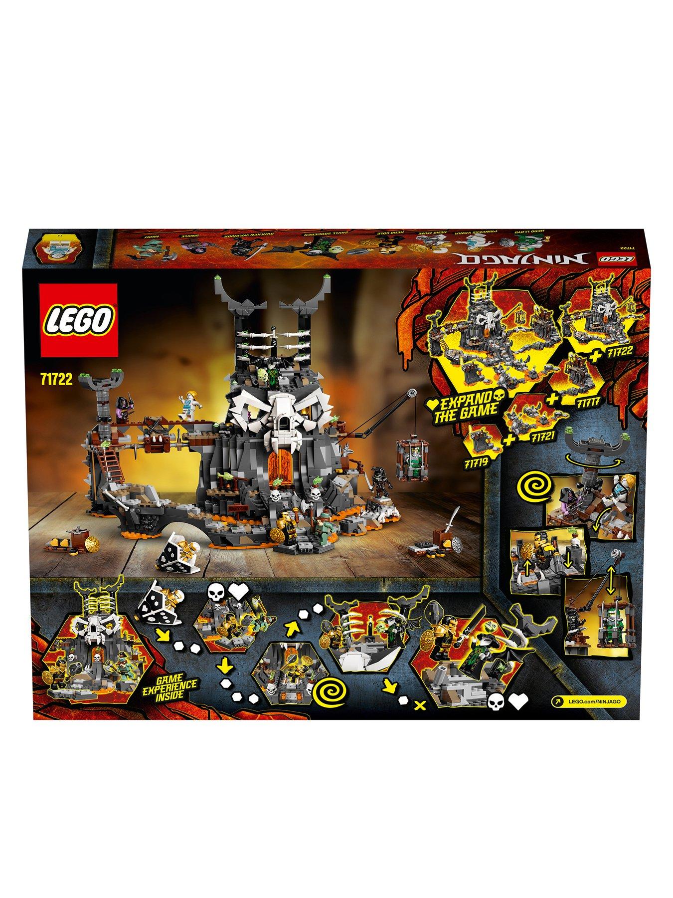 Lego Ninjago Skull Sorcerer S Dungeons 2in1 Build Board Game Very Co Uk