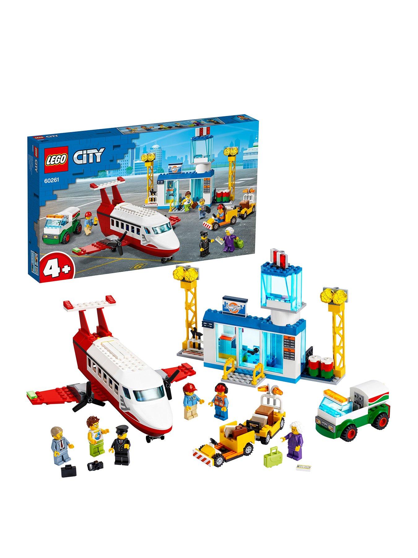 lego city passenger plane