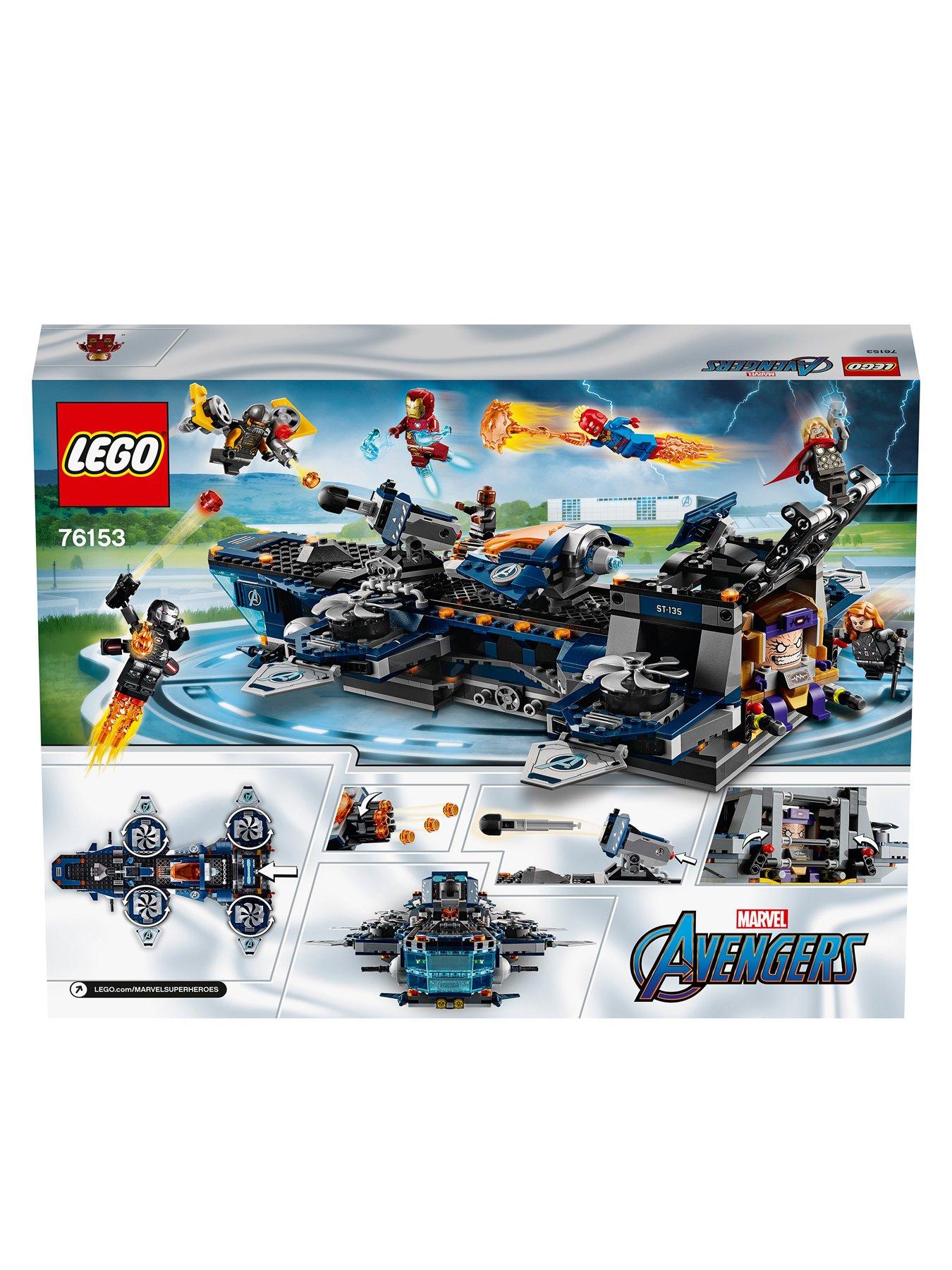 lego avengers spaceship