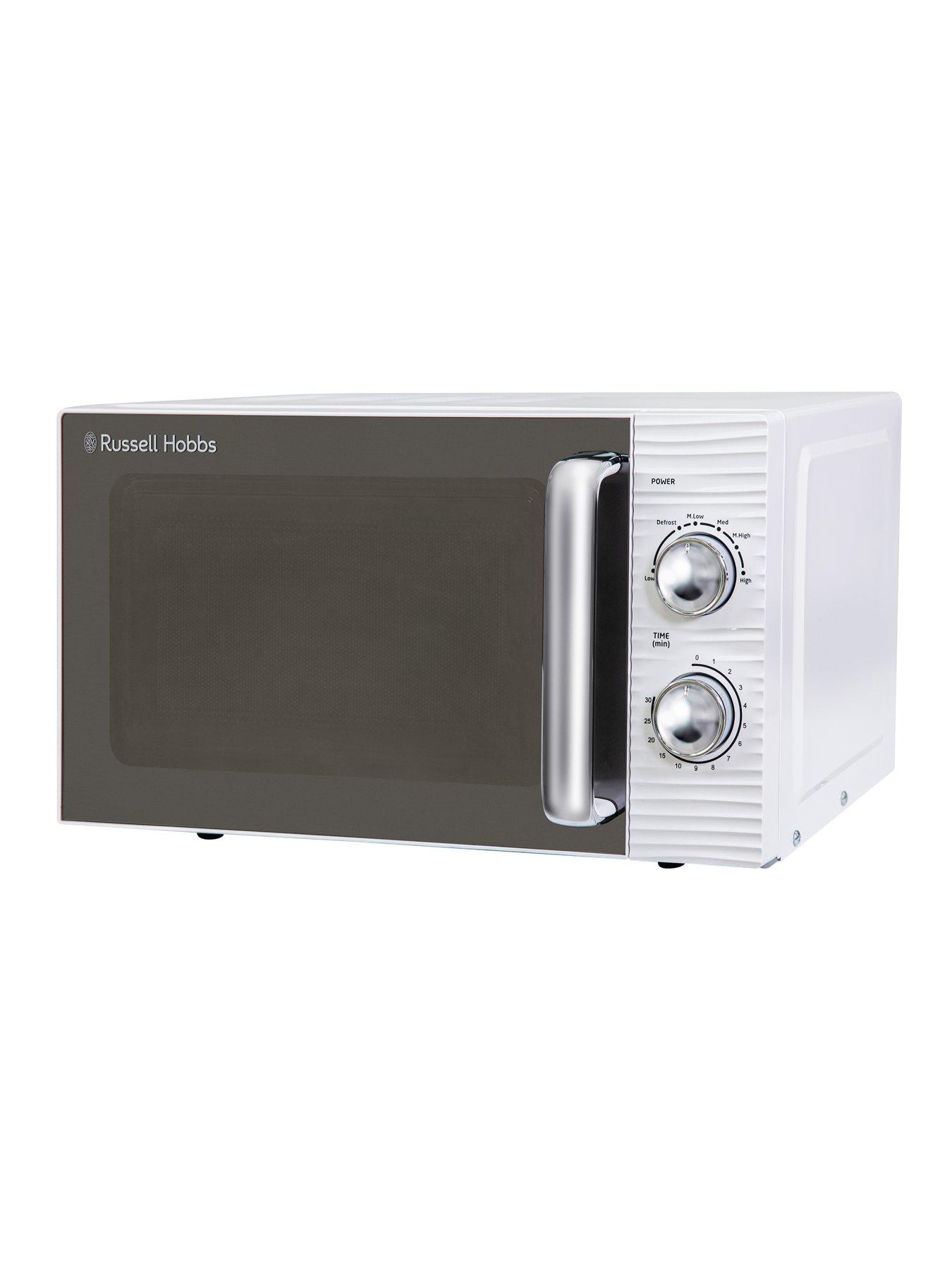 Russell Hobbs RHM1731 Inspire White Compact Manual Microwave