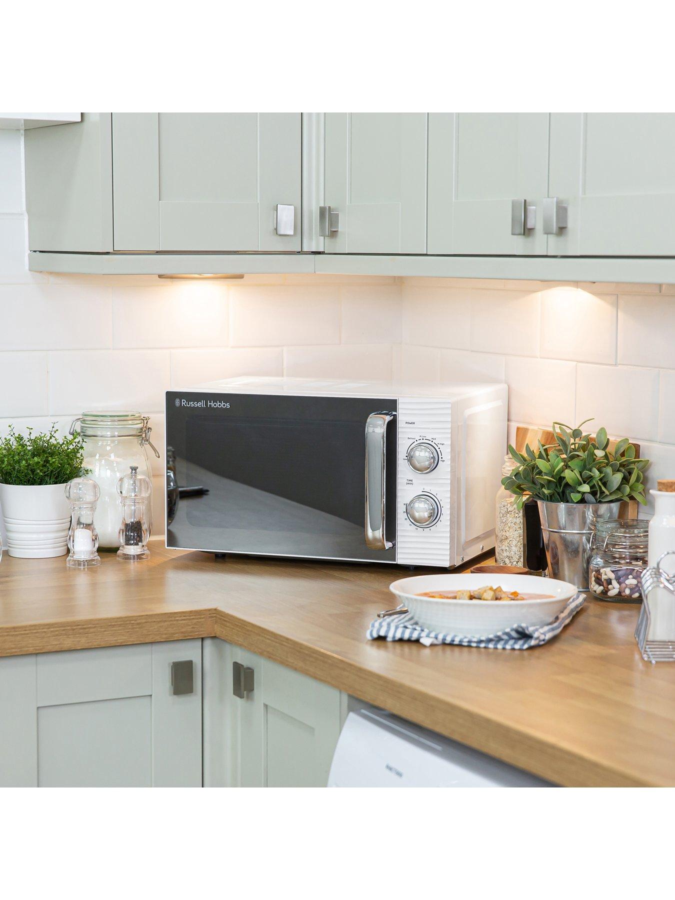 Russell hobbs rhm1731 inspire microwave white top