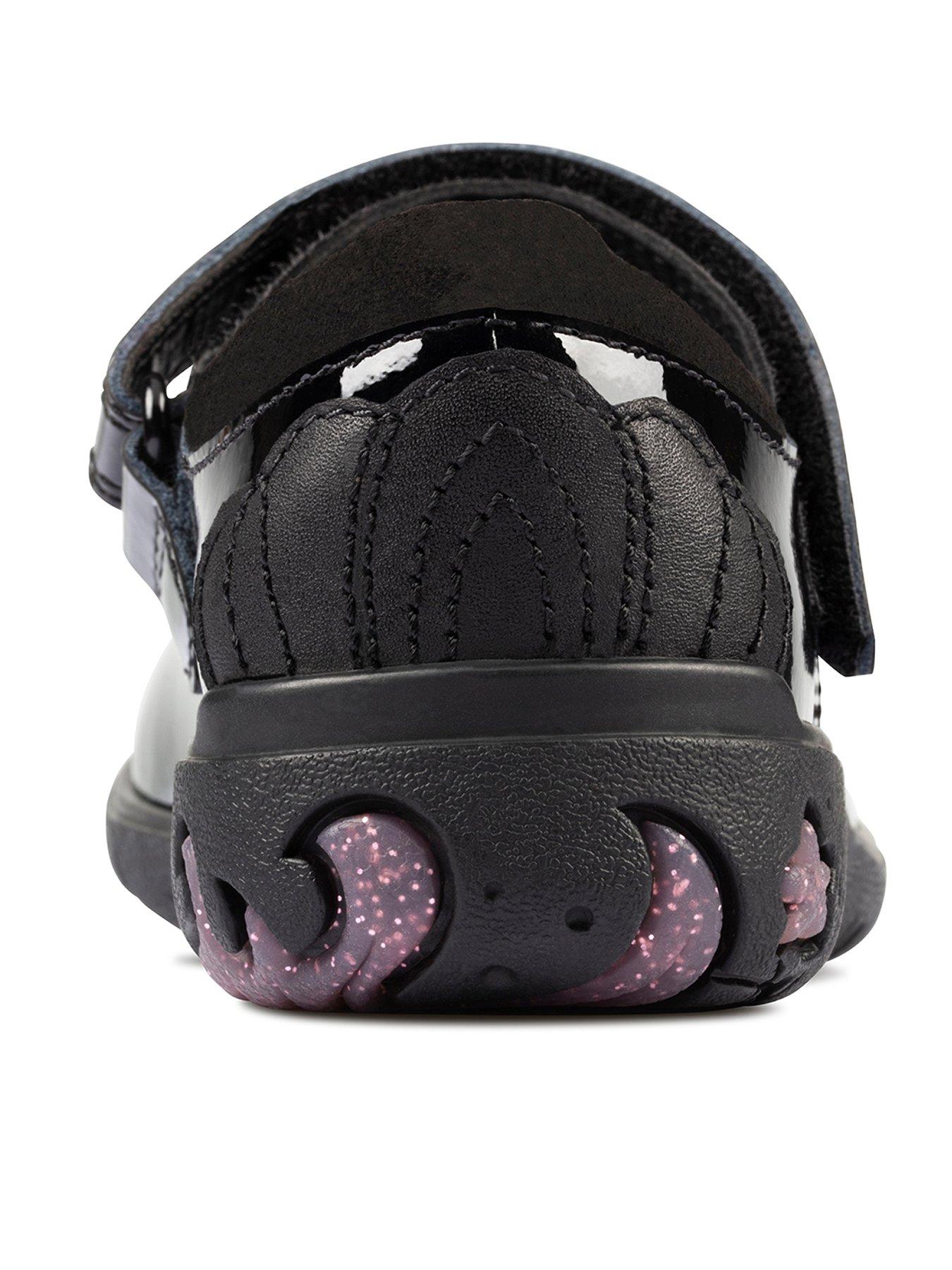  Toddler Sea Shimmer Mary Jane School Shoe - Black Patent