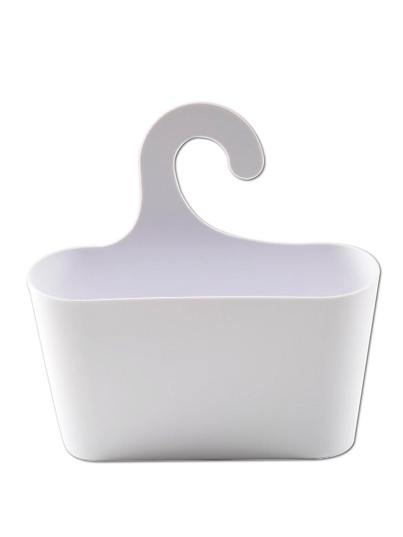 Product photograph of Croydex Set Of 2 Hook Over Shower Caddies from very.co.uk