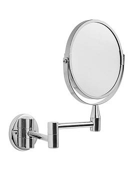 Product photograph of Croydex Britannia Small Round Magnifying Mirror from very.co.uk