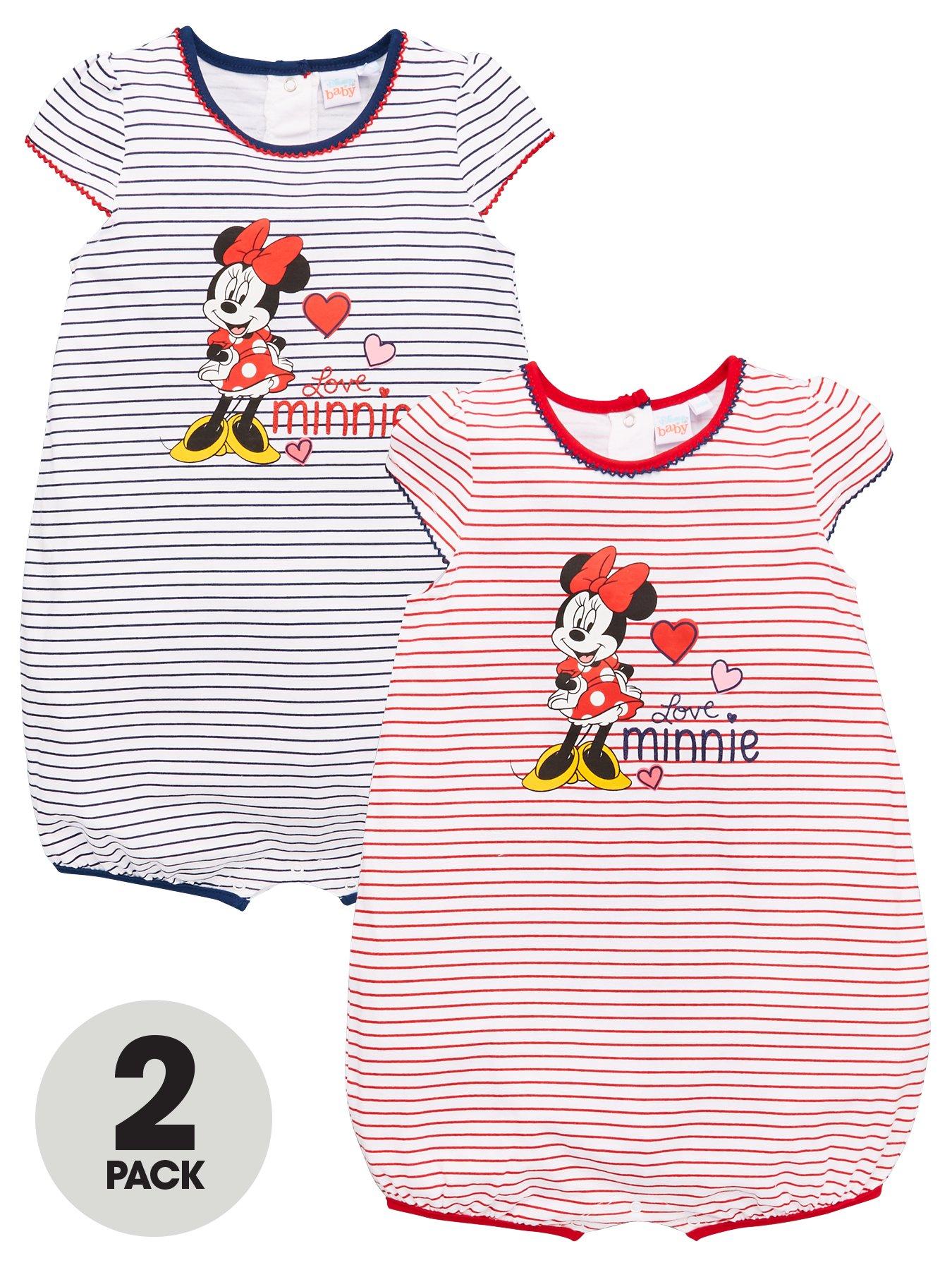 minnie mouse romper baby girl