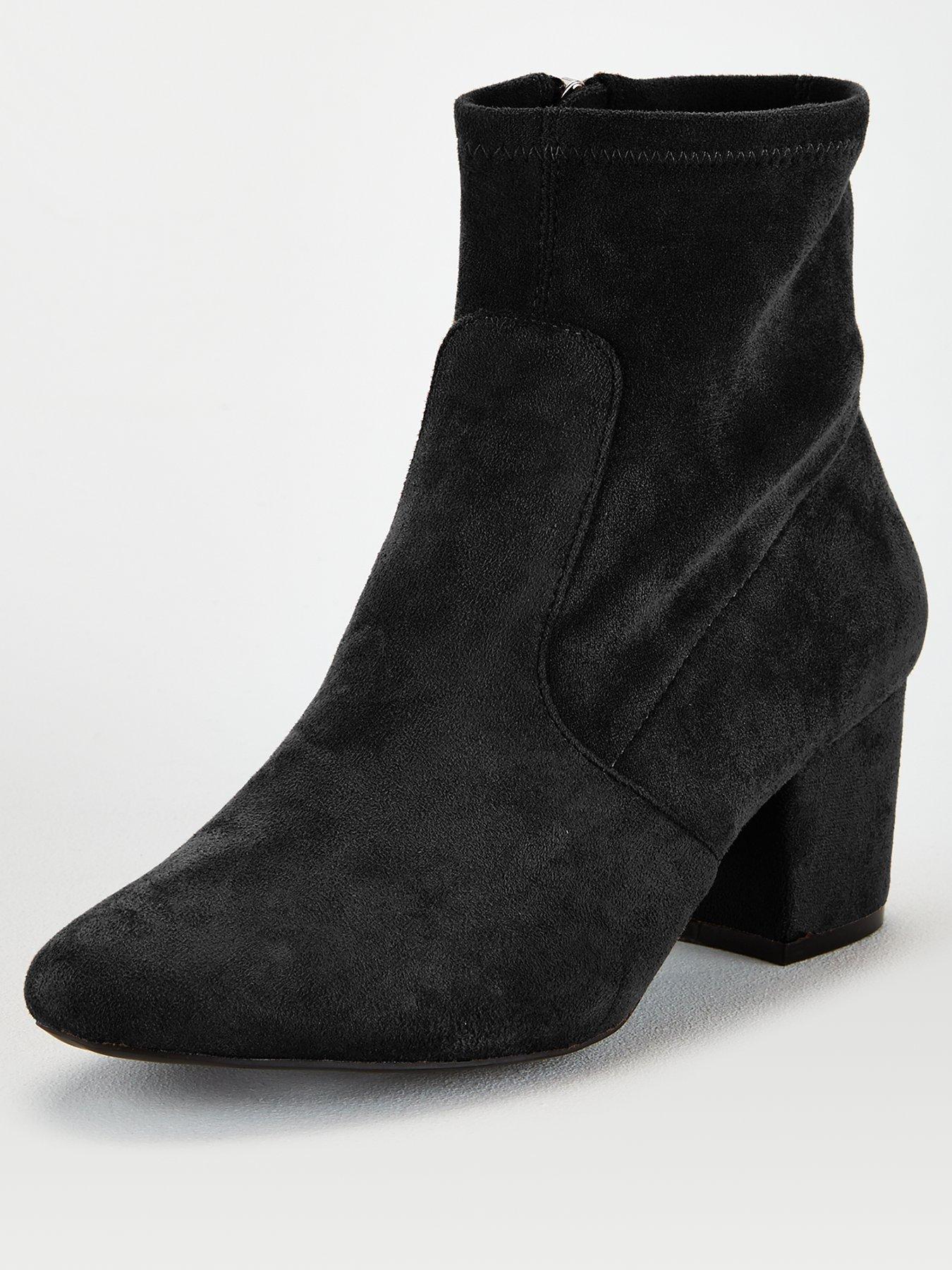 heeled pixie boots