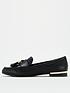  image of v-by-very-tassel-loafers-black