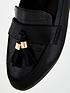  image of v-by-very-tassel-loafers-black