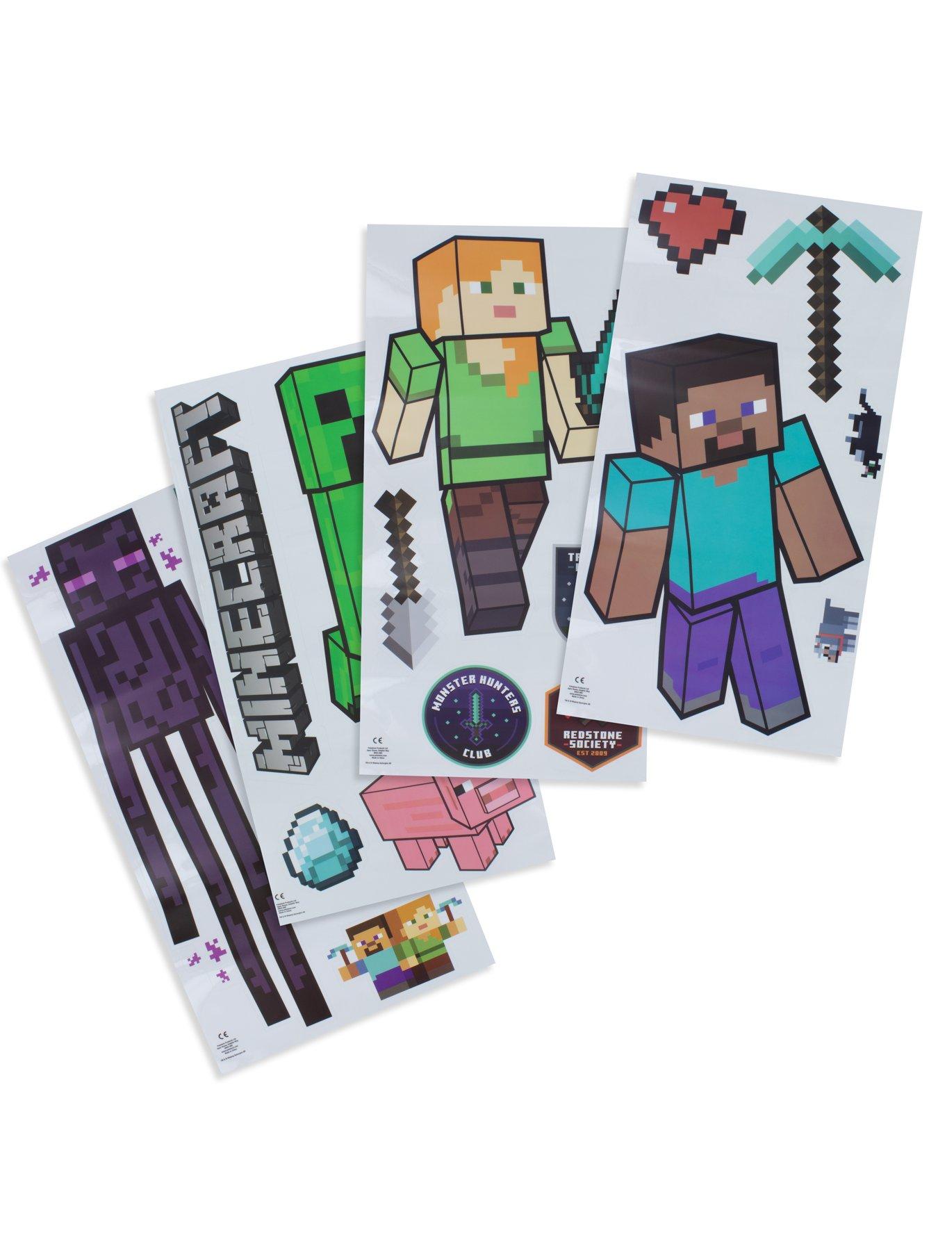 Minecraft Wall Decals very.co.uk