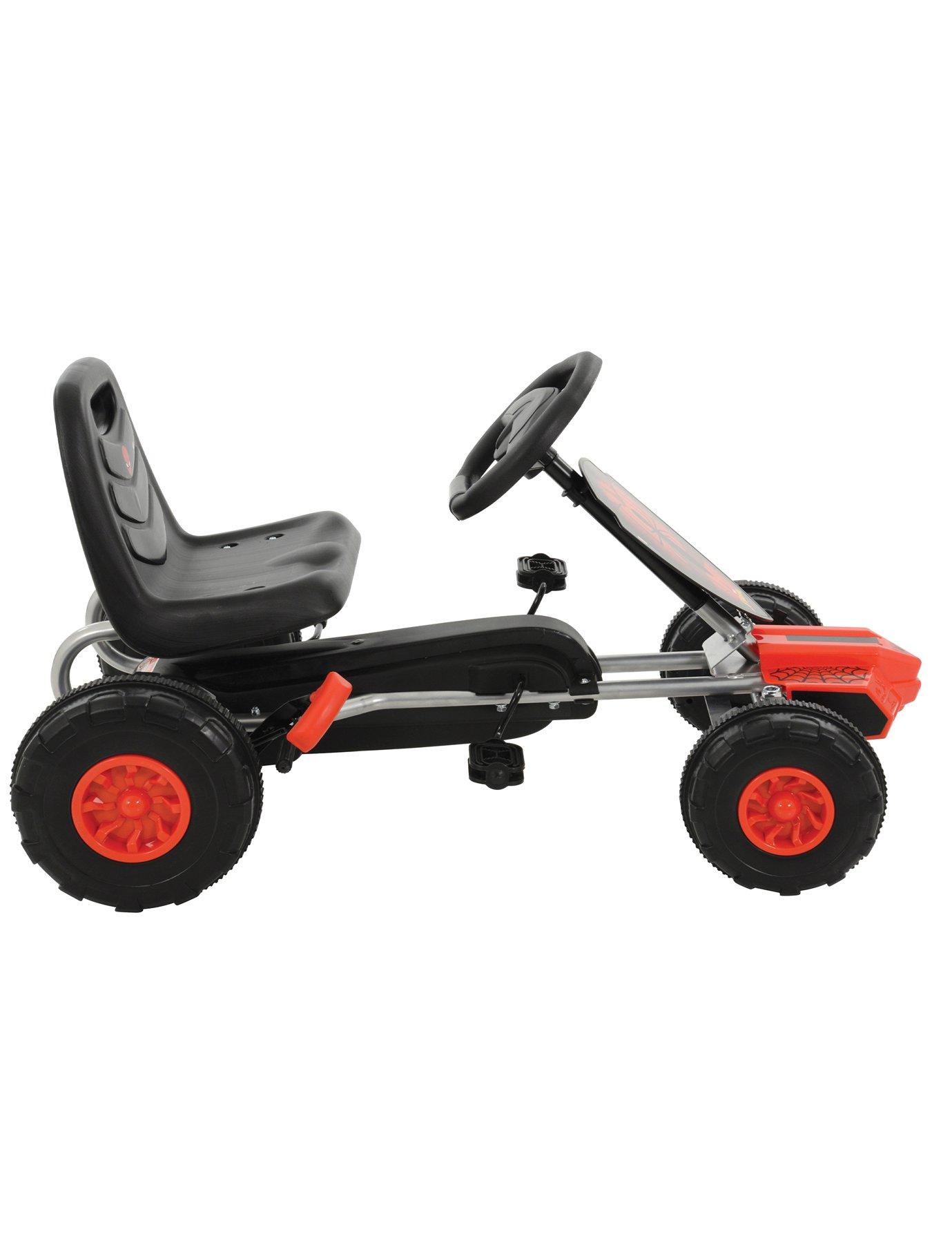 Image 2 of 6 of Spiderman Go Kart Pedal Ride-On Toy