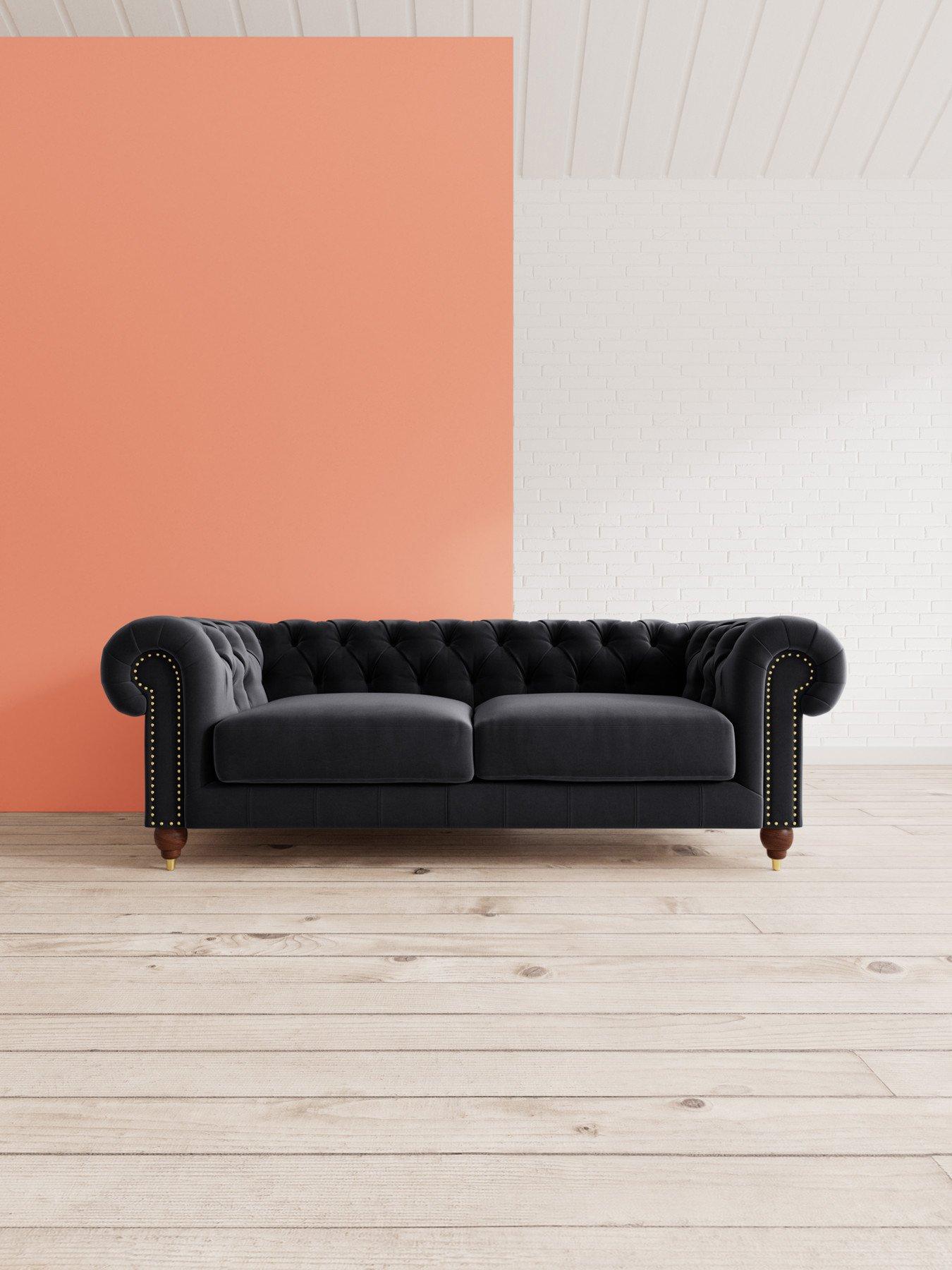 Swoon Winston Fabric 3 Seater Sofa very.co.uk