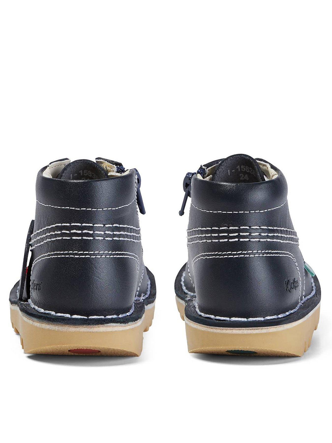 Image 2 of 8 of Kickers Kick Hi Zip Boot - Navy